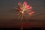 Gro&szlig;es Feuerwerk zum diesj&auml;hrigen Brunnenfest in Bad Langensalza (Foto: M.Osinzew)