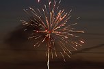 Gro&szlig;es Feuerwerk zum diesj&auml;hrigen Brunnenfest in Bad Langensalza (Foto: M.Osinzew)