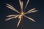 Gro&szlig;es Feuerwerk zum diesj&auml;hrigen Brunnenfest in Bad Langensalza (Foto: M.Osinzew)