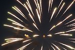 Gro&szlig;es Feuerwerk zum diesj&auml;hrigen Brunnenfest in Bad Langensalza (Foto: M.Osinzew)