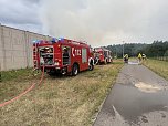Brand in der Schie&szlig;anlage (Foto: S.Dietzel)