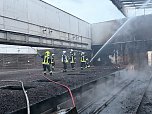 Brand in der Schie&szlig;anlage (Foto: S.Dietzel)