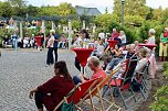 Tolle Stimmung im Rosengarten Bad Langensalza mit Reggae-Klängen (Foto: Eva Maria Wiegand) Tolle Stimmung im Rosengarten Bad Langensalza mit Reggae-Klängen (Foto: Eva Maria Wiegand)