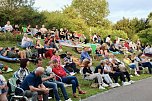 Tolle Stimmung im Rosengarten Bad Langensalza mit Reggae-Klängen (Foto: Eva Maria Wiegand) Tolle Stimmung im Rosengarten Bad Langensalza mit Reggae-Klängen (Foto: Eva Maria Wiegand)