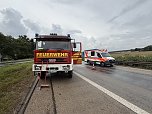 Unfall auf der Autobahn (Foto: S.Dietzel)