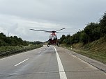 Unfall auf der Autobahn (Foto: S.Dietzel)