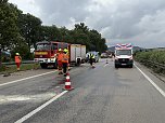 Unfall auf der Autobahn (Foto: S.Dietzel)
