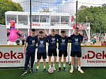 Die "Roadrunner" bei der Sparkassen Fairplay Soccer Tour 2025 (Foto: J&ouml;rg Langner)