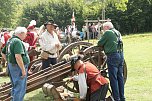 Kanonendonner auf der Pfalz Tilleda (Foto: agl)