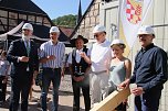 Richtfest an der neuen Ilfelder Grundschule (Foto: ykh)