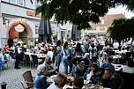 Gute Stimmung auf dem Kornmarkt beim BaLaTon in Bad Langensalza (Foto: emw/osch)