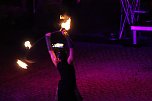 Spektakul&auml;re Feuershow von "EVENTPUPPETS" beim Mittelalterstadtfest in Bad Langensalza (Foto: Eva Maria Wiegand)