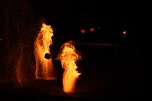 Spektakul&auml;re Feuershow von "EVENTPUPPETS" beim Mittelalterstadtfest in Bad Langensalza (Foto: Eva Maria Wiegand)