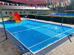 Einweihung des neuen Planschbeckens im Ilfelder Freibad (Foto: Gemeinde Harztor)