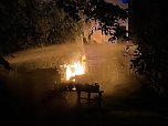 Wohnhaus in Flammen (Foto: S. Dietzel)