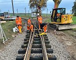 Bildergalerie der Grundhafte Instandsetzung Bahn&uuml;bergang am Gleisdreieck Siersleben (Foto:  Fotos: Thomas Fischer (MBB))