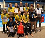 Nordh&auml;user Teilnehmer am 24-Stunden-Schwimmen in M&uuml;hlhausen (Foto: K.Berndt)