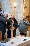 Zeitkapseln und neue Spitze für die Langensalzaer Marktkirche (Foto: Max Horrmann DSK GmbH) Zeitkapseln und neue Spitze für die Langensalzaer Marktkirche (Foto: Max Horrmann DSK GmbH)