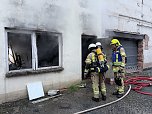Werkstattbrand (Foto: S.Dietzel)
