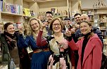 Prost auf 1 Jahr "Buchgeschwister"  (Foto: Eva Maria Wiegand)