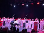 185 Jahre Kreissparkasse Nordhausen dominierten den Jahresempfang am Donnerstagabend im Theater. (Foto: ssc)