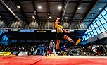 Der M&auml;nnerwettkampf beim 17. Kugelsto&szlig;-Indoor. (Foto: Christoph Keil)