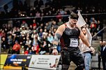 Der M&auml;nnerwettkampf beim 17. Kugelsto&szlig;-Indoor. (Foto: Christoph Keil)