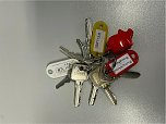 Bei Durchsuchung aufgefunde Schl&uuml;ssel (Foto: LPI)