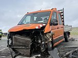 Schwerer Unfall mit drei Verletzten (Foto: S. Dietzel)
