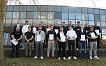 Zeugnisübergabe für die "fertigen" Azubis am Berufsschulcampus in Mühlhausen. (Foto: Kirstin Borowsky) Zeugnisübergabe für die "fertigen" Azubis am Berufsschulcampus in Mühlhausen. (Foto: Kirstin Borowsky)