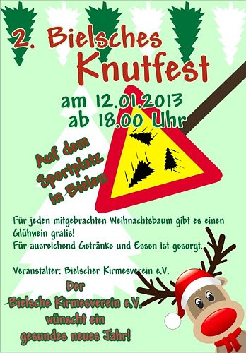 Knut l&auml;dt nach Bielen ein (Foto: privat)