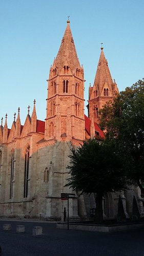 Divi Blasii Kirche im Sonnenuntergang (Foto: Oliver Stechbart)