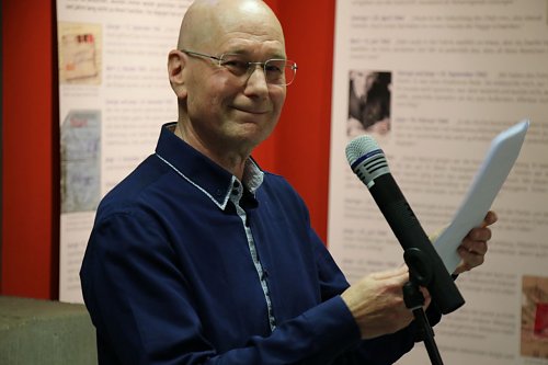 Nico Schluter hat die Aufzeichnungen seines Vaters und seiner Freunde zu einem umfassenden Zeitzeugenbericht ausgearbeitet (Foto: agl)