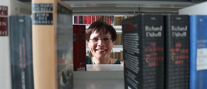 Bibliotheksleiterin Hildegard Seidel (Foto: nnz-Archiv)