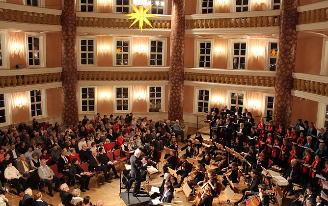 Weihnachkonzert im Achteckhaus in Sondershausen (Foto: Landesmusikakademie Sondershausen)
