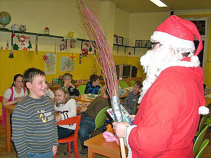 Weihnachtsmann war da (Foto: Karl-Heinz Herrmann)