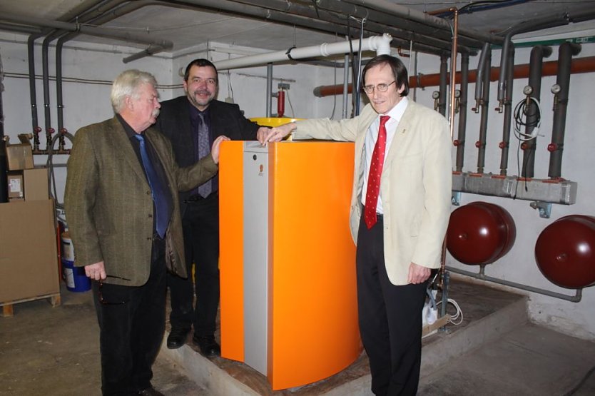 Anlage in Betrieb genommen (Foto: privat) Anlage in Betrieb genommen (Foto: privat)