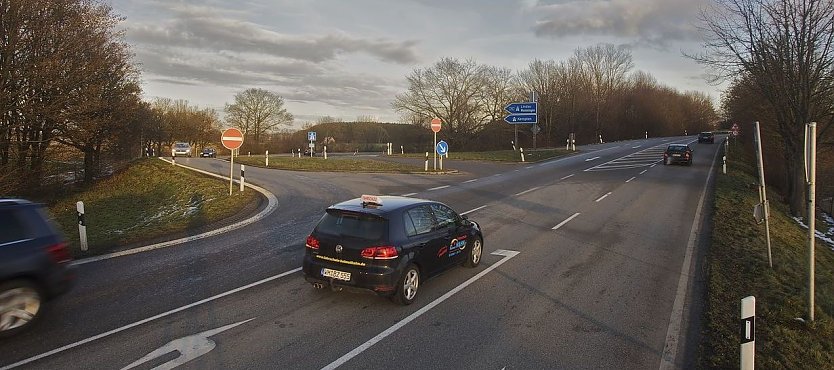 Gefahrenstelle (Foto: ADAC)