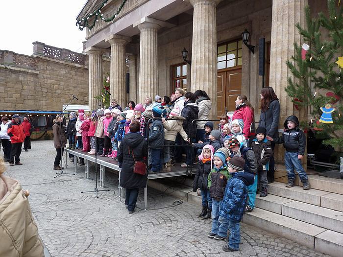Weihnachtsmarkt er&ouml;ffnet (Foto: Karl-Heinz Herrmann)