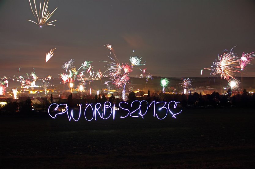 Feuerwerk Worbis (Foto: Renato Pietsch)