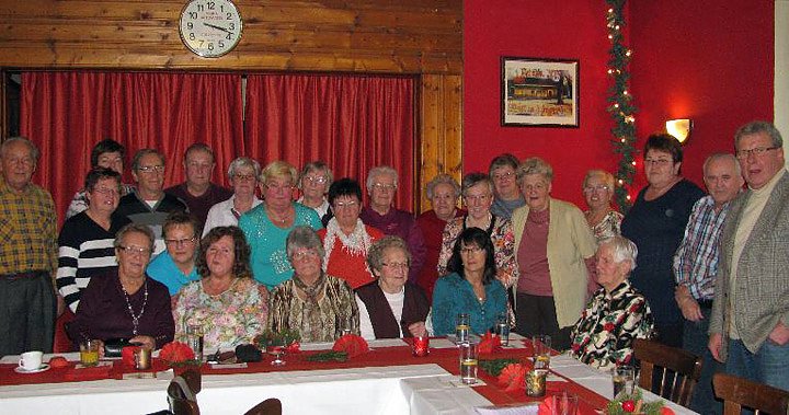 Weihnachtsfeier bei den Postsenioren (Foto: Rosemarie Hey) Weihnachtsfeier bei den Postsenioren (Foto: Rosemarie Hey)