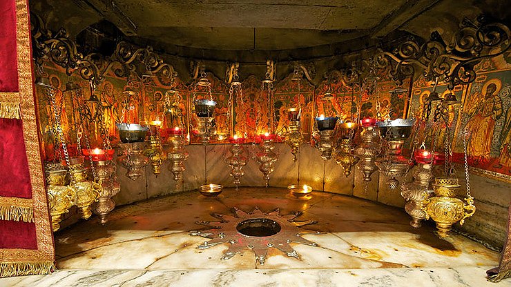 Heiligabend zu Bethlehem (Foto: Hans-J&uuml;rgen Schmidt)