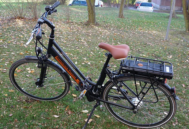 Mit dem E-Bike unterwegs (Foto: Karl-Heinz Herrmann)