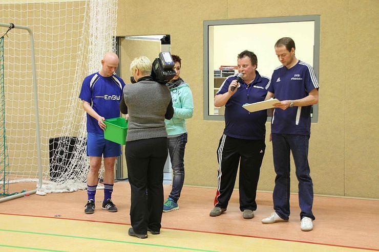 Zum Jahresendturnier gefilmt (Foto: B. Wollweber)