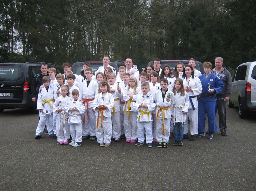 Die Kampfk&uuml;nstler der Nordh&auml;user Sport- und Kampfkunstakademie waren zu Gast in Holland (Foto: Thomas K&ouml;hler)