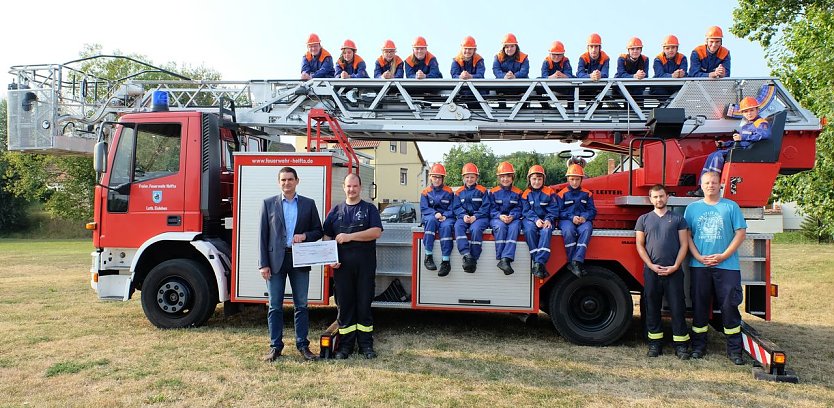 Unterst&uuml;tzung f&uuml;r Jugendwehr (Foto: privat)