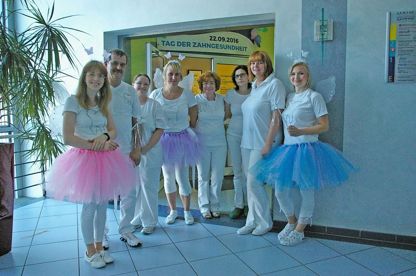 Team Praxisgemeinschaft M&uuml;ller-Greinemann (Foto: Ilka K&uuml;hn)