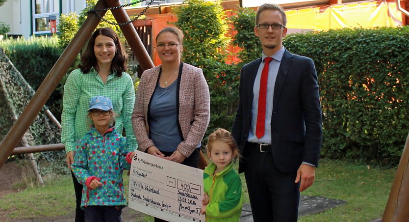 F&uuml;r &Uuml;berdachung im Au&szlig;enbereich (Foto: Stadtwerke Sondershausen)