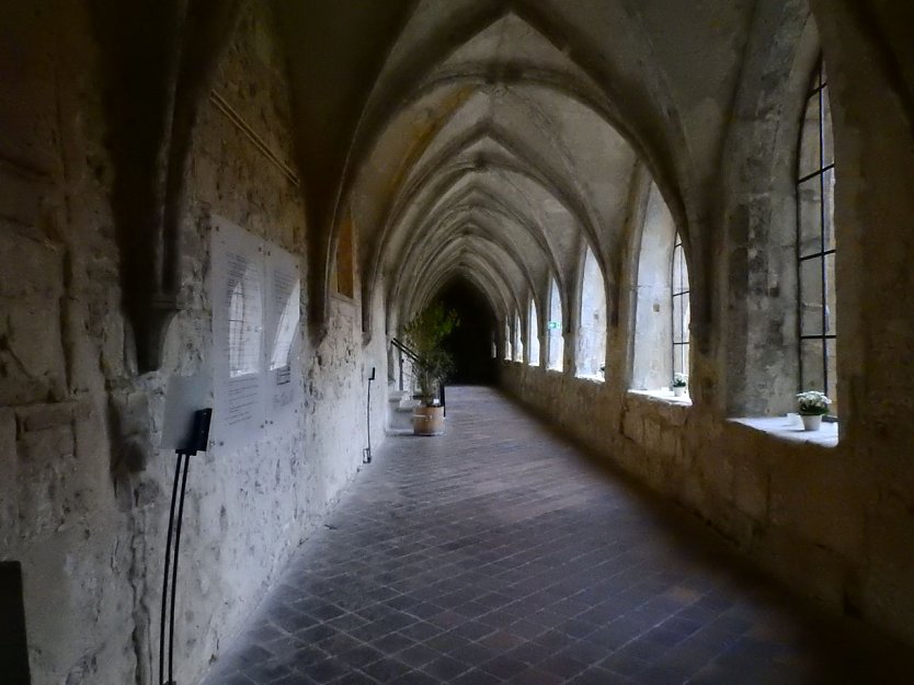 Peter Blei unterwegs im Kloster Michaelstein bei Blankenburg (Foto: Peter Blei)