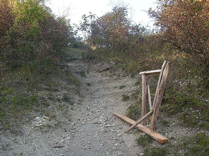 Besch&auml;digungen an Wanderwegen (Foto: Karl-Heinz Herrmann)